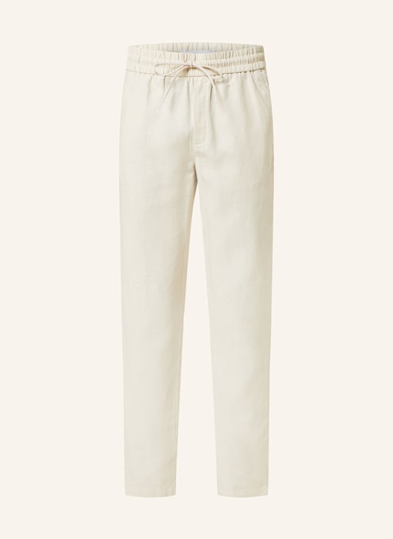LES DEUX Chino PATRICK Loose Fit aus Leinen CREME