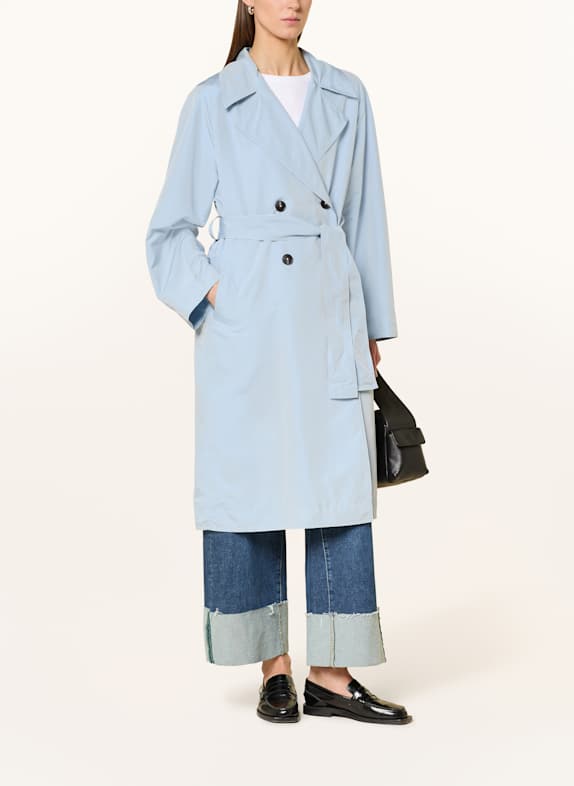 White Label Trench coat LIGHT BLUE