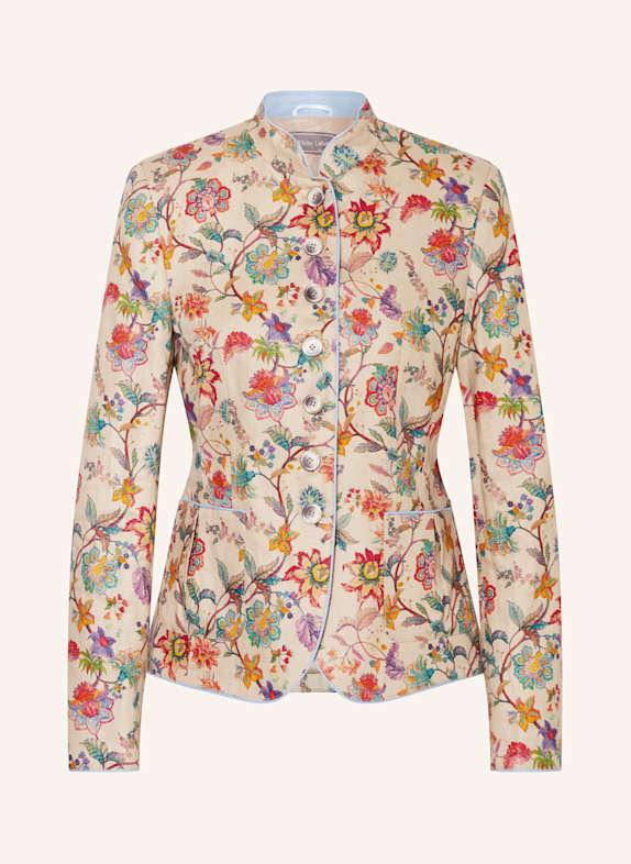 White Label Leinenjanker BEIGE/ ROT/ LILA