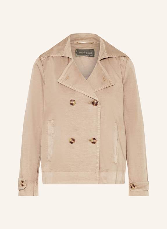 White Label Kastenjacke HELLBRAUN