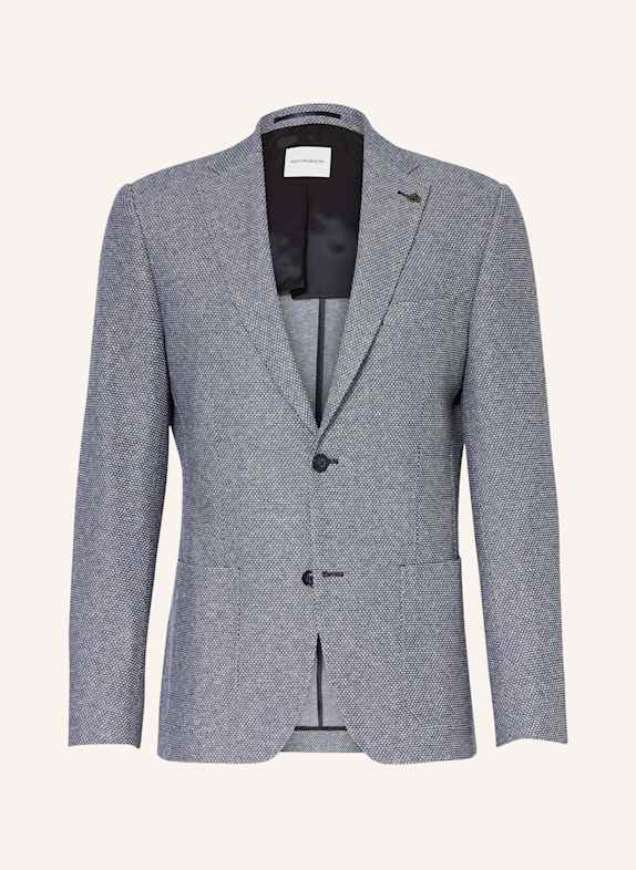 Roy Robson Sakko Regular Fit DUNKELBLAU/ WEISS