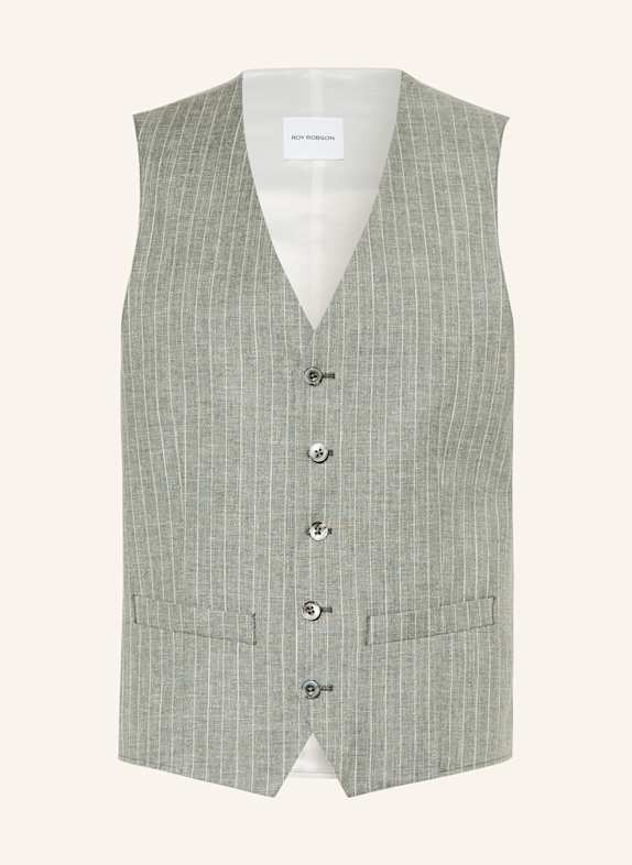 Roy Robson Anzugweste Extra Slim Fit C330 GREEN