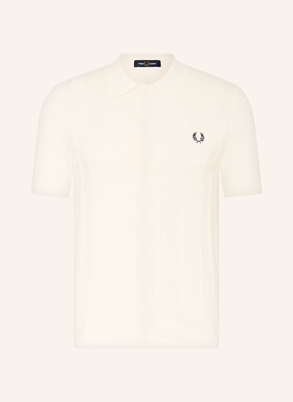 FRED PERRY Koszula z dzianiny regular fit KREMOWY
