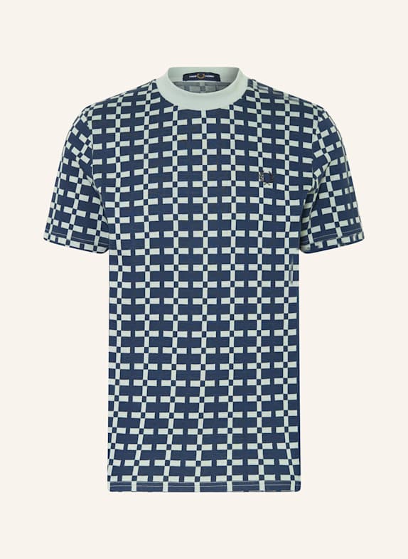 FRED PERRY T-Shirt DUNKELBLAU/ HELLBLAU