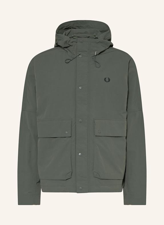 FRED PERRY Jacke KHAKI