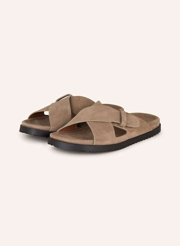 DOUCAL'S Pantoletten TAUPE