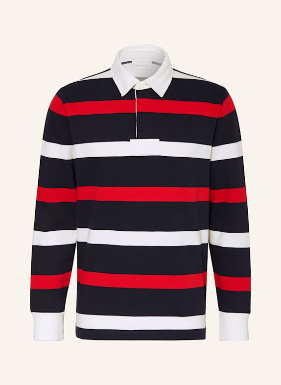 GANT Rugbyshirt DUNKELBLAU/ ECRU/ ROT