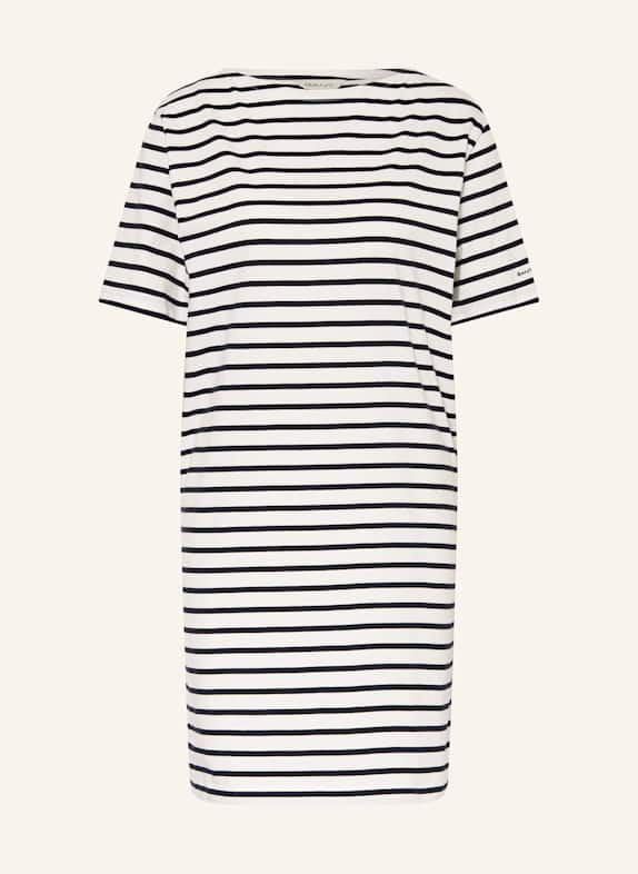 GANT Kleid BRETON DUNKELBLAU/ WEISS