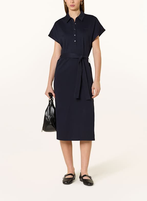 GANT Piqué-Polokleid DUNKELBLAU