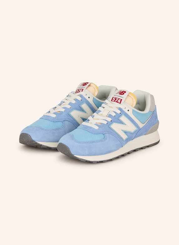 new balance Sneakers 574 LIGHT BLUE/ WHITE/ LIGHT GRAY