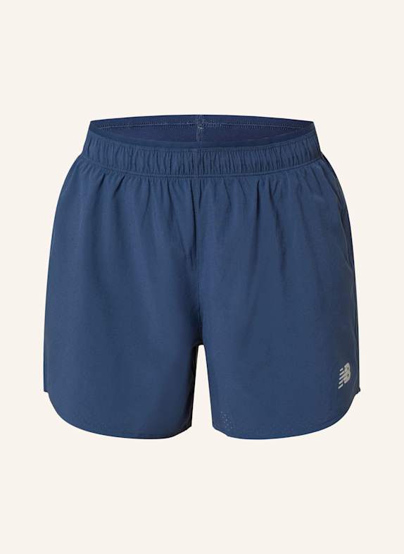 new balance 2-in-1 running shorts WS41202 DARK BLUE
