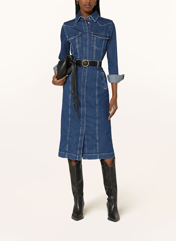 7 for all mankind Jeanskleid DUNKELBLAU