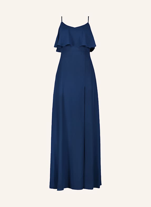 Suddenly Princess Abendkleid mit Volants DUNKELBLAU