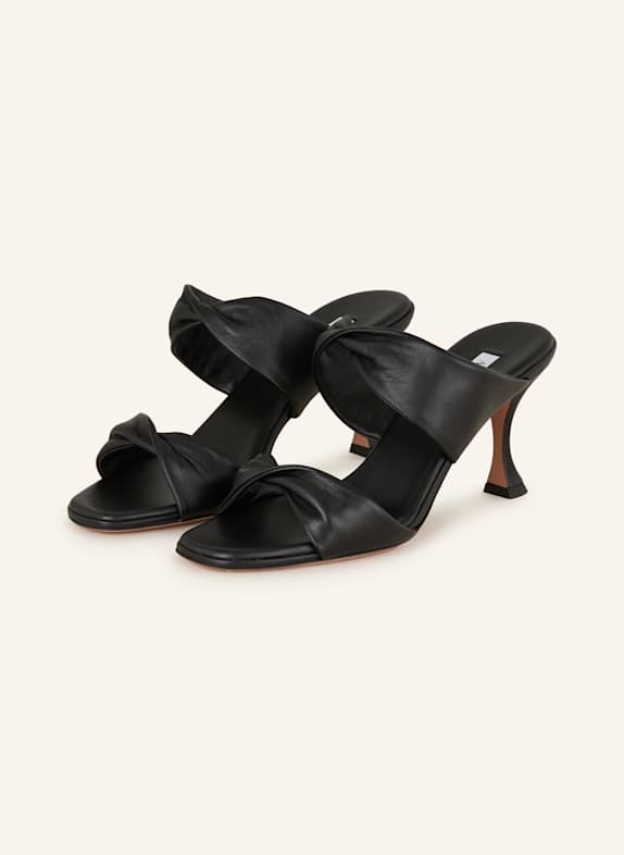 AQUAZZURA Mules TWIST SCHWARZ