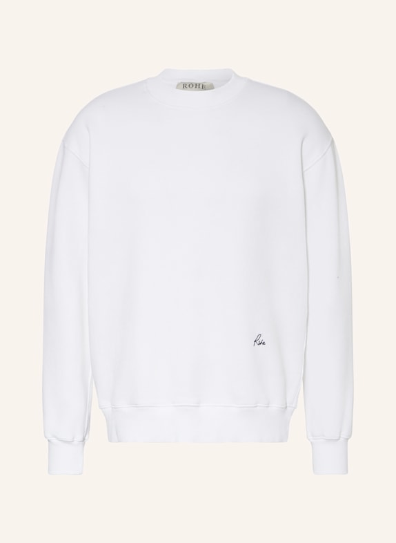 RÓHE Sweatshirt WEISS