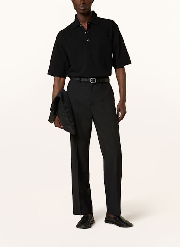 RÓHE Trousers regular fit BLACK