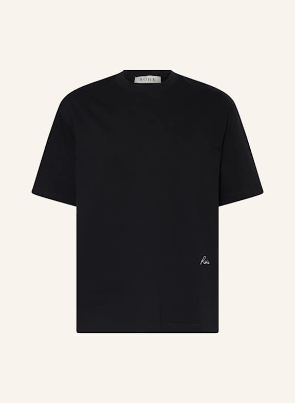 RÓHE T-Shirt SCHWARZ
