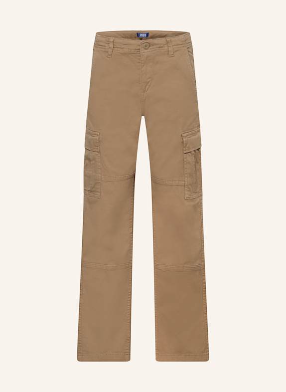 JACK&JONES Bojówki BEŻOWY