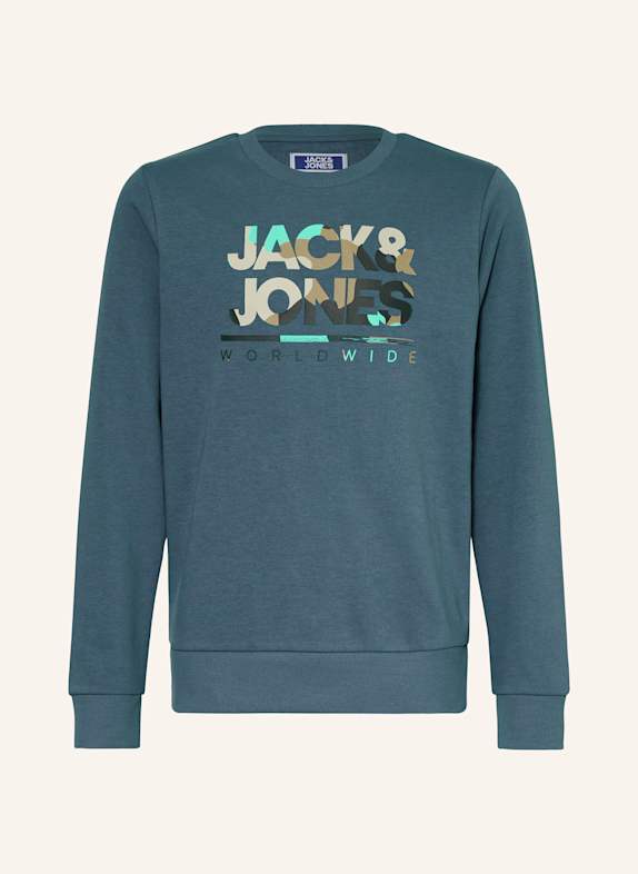 JACK&JONES Bluza nierozpinana NIEBIESKI