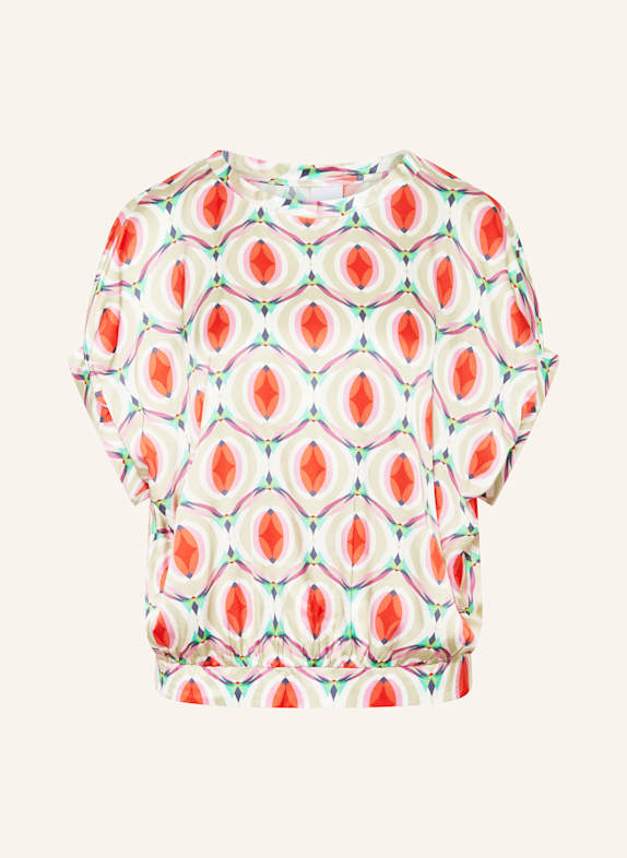 TONNO & PANNA Blusenshirt ROT/ HELLGRÜN/ LILA