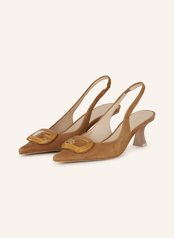ZINDA Slingpumps GALIA CAMEL