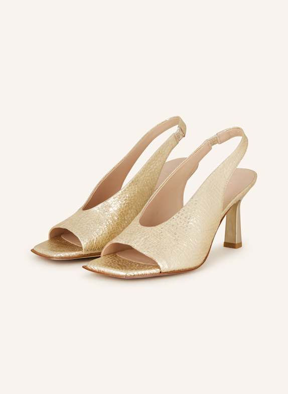 ZINDA Slingpumps SALOME GOLD