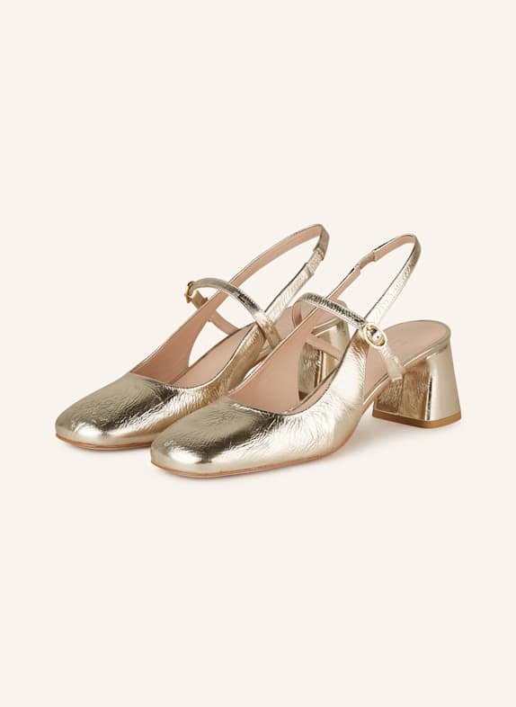ZINDA Slingpumps INES GOLD