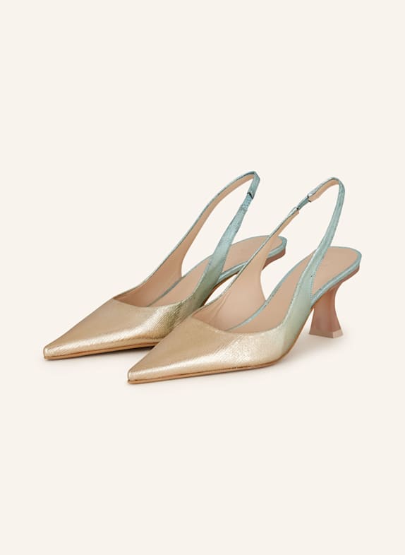 ZINDA Slingpumps MOVIE GOLD
