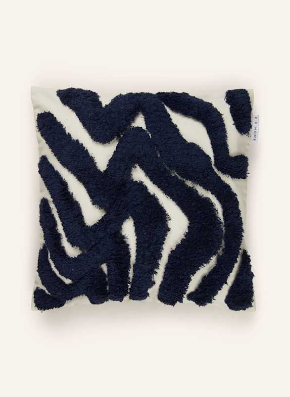 EB HOME Dekokissenhülle HELLBLAU/ CREME/ DUNKELBLAU