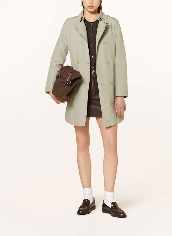 MAX & Co. Trench coat MILO LIGHT GREEN