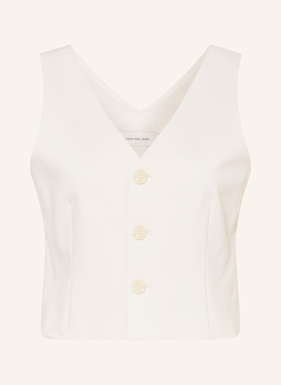 Calvin Klein Jeans Blazerweste CREME