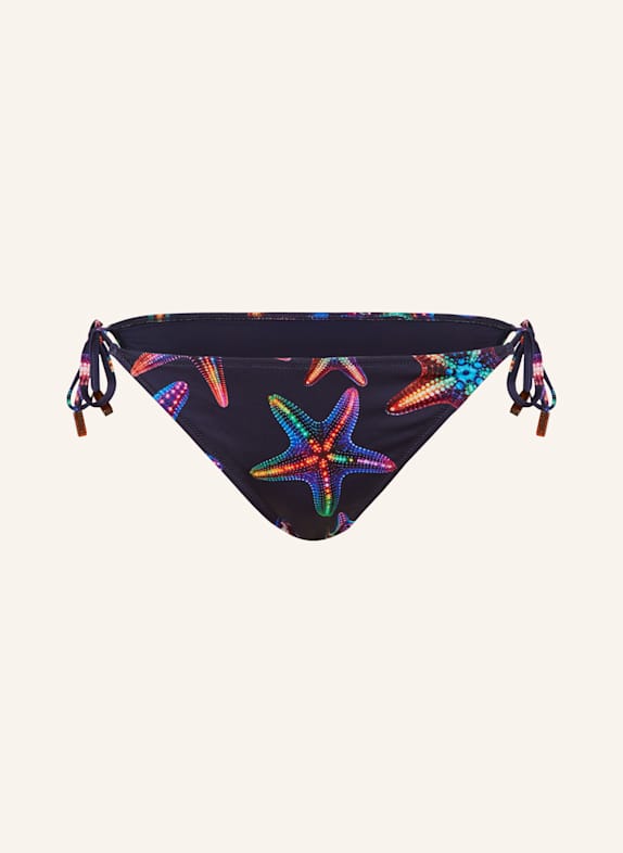 VILEBREQUIN Triangle bikini bottoms FLORE DARK BLUE/ RED/ GREEN