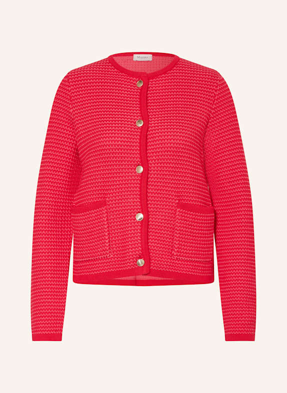 MAERZ MUENCHEN Strickjacke ROT