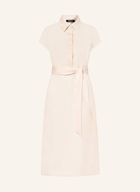 SLY 010 Hemdblusenkleid KAREENA aus Leinen NUDE