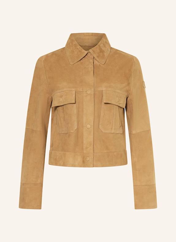 PEUTEREY Lederjacke ERA COGNAC