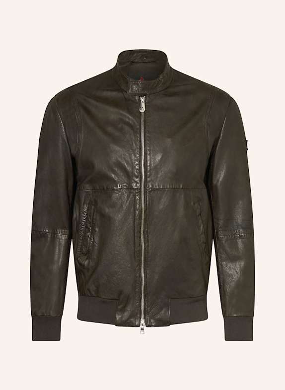 PEUTEREY Lederblouson TUREIA DUNKELBRAUN