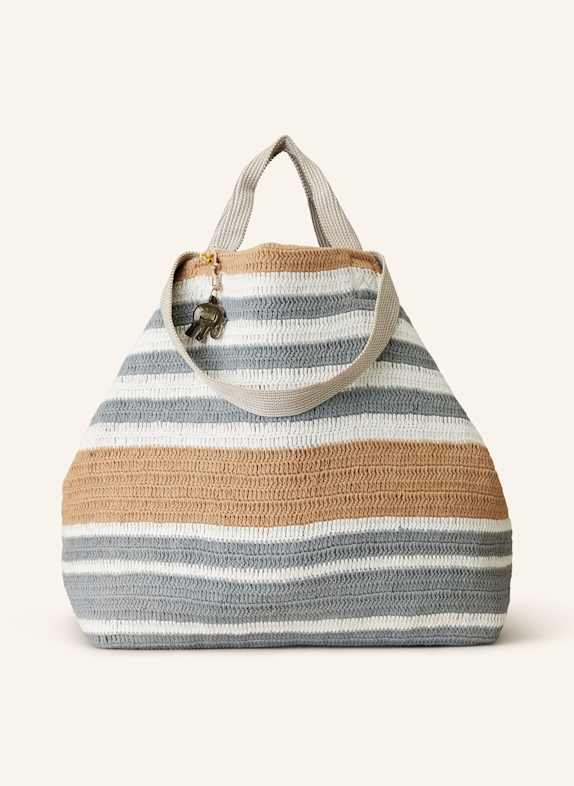 ANOKHI Shopper BÍLÁ/ BÉŽOVÁ/ MODRÁ
