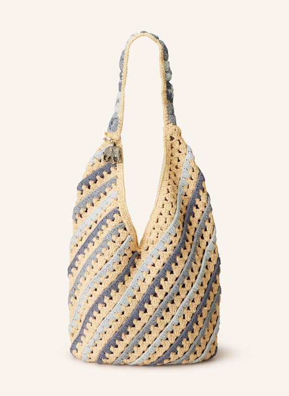 ANOKHI Shopper BEIGE/ BLAUGRAU