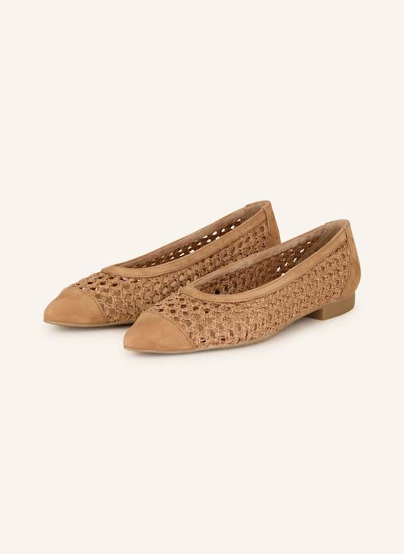 paul green Ballerinas BEIGE
