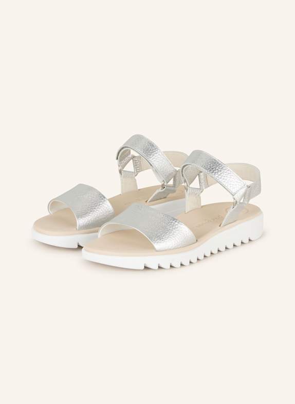 paul green Sandalen SILBER