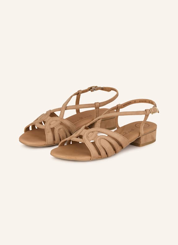 paul green Sandaletten BEIGE