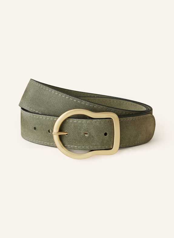 DOROTHEE SCHUMACHER Ledergürtel SUEDE SENSATION HELLGRÜN