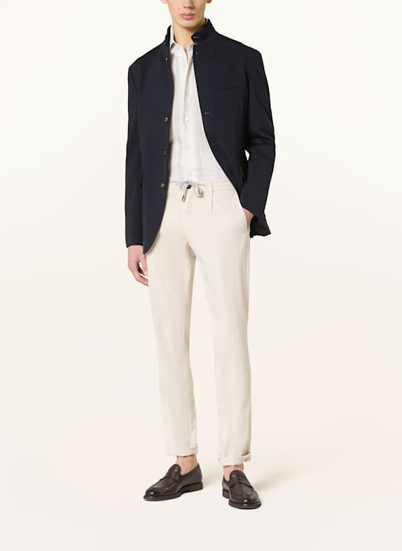 eleventy Sako Extra Slim Fit DONKERBLAUW