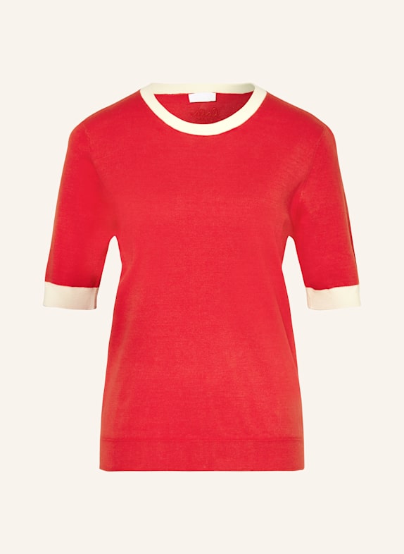 Lala Berlin Strickshirt KATE ROT/ ECRU