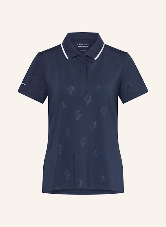 RÖHNISCH Funktions-Poloshirt DENI DUNKELBLAU
