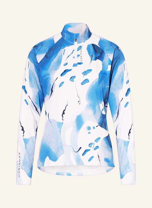 RÖHNISCH Longsleeve ADDY BLAU/ WEISS