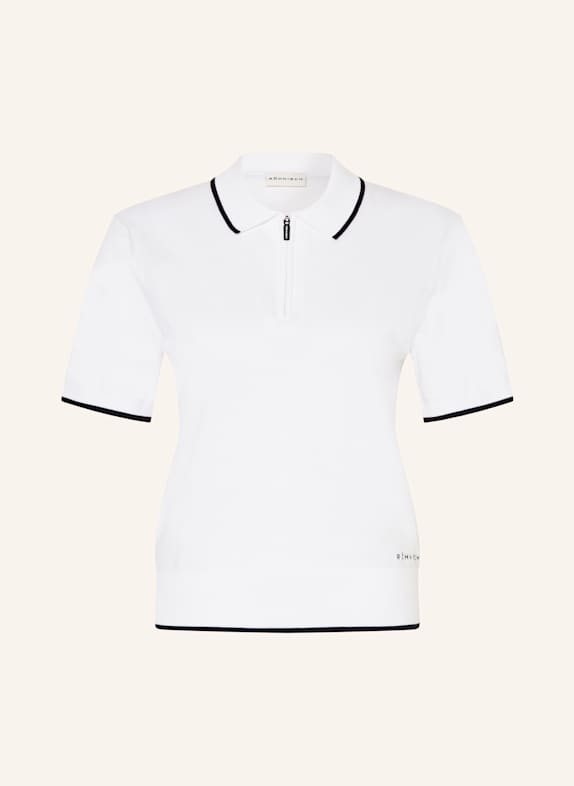 RÖHNISCH Strick-Poloshirt WEISS