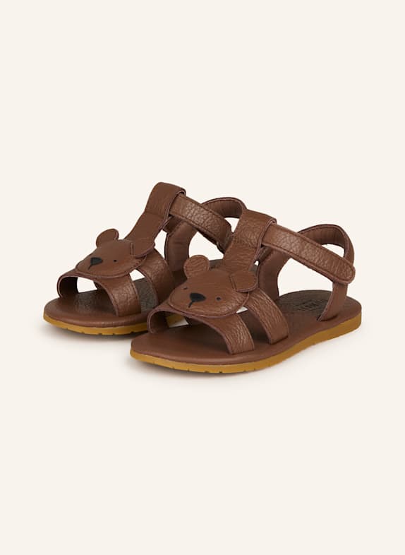 DONSJE Sandalen DHALO DUNKELBRAUN