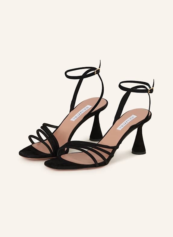 AQUAZZURA Sandaletten LATOUR SCHWARZ