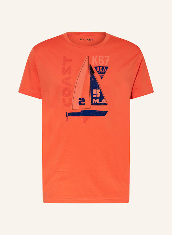 JOCKEY Schlafshirt NIGHT & DAY ROT